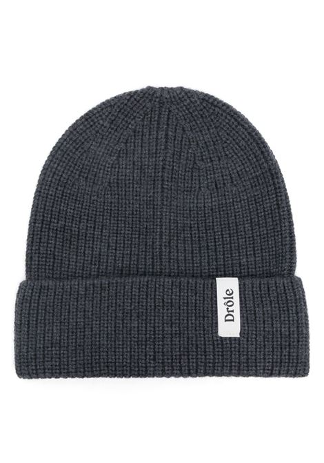 Berretto Le Bonnet Drôle in grigio Drôle de monsieur - uomo DRÔLE DE MONSIEUR | Cappelli | EBN100WO007DGR